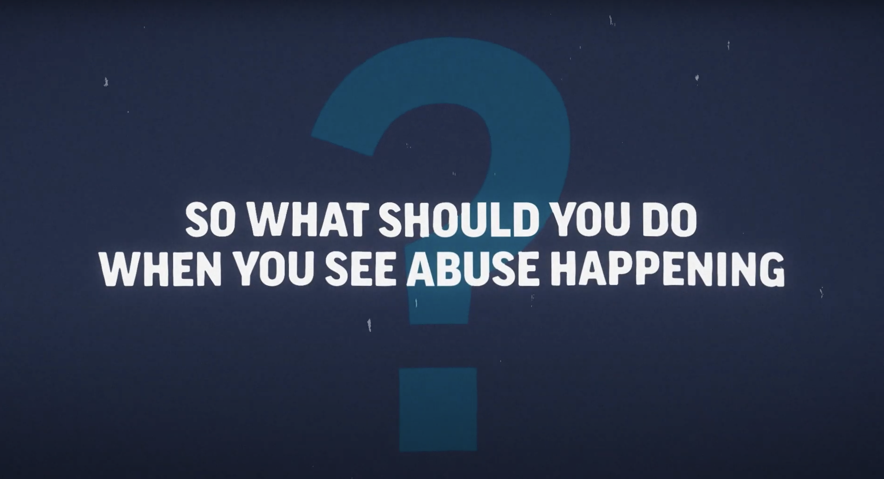 What to Do When You See Something Troubling